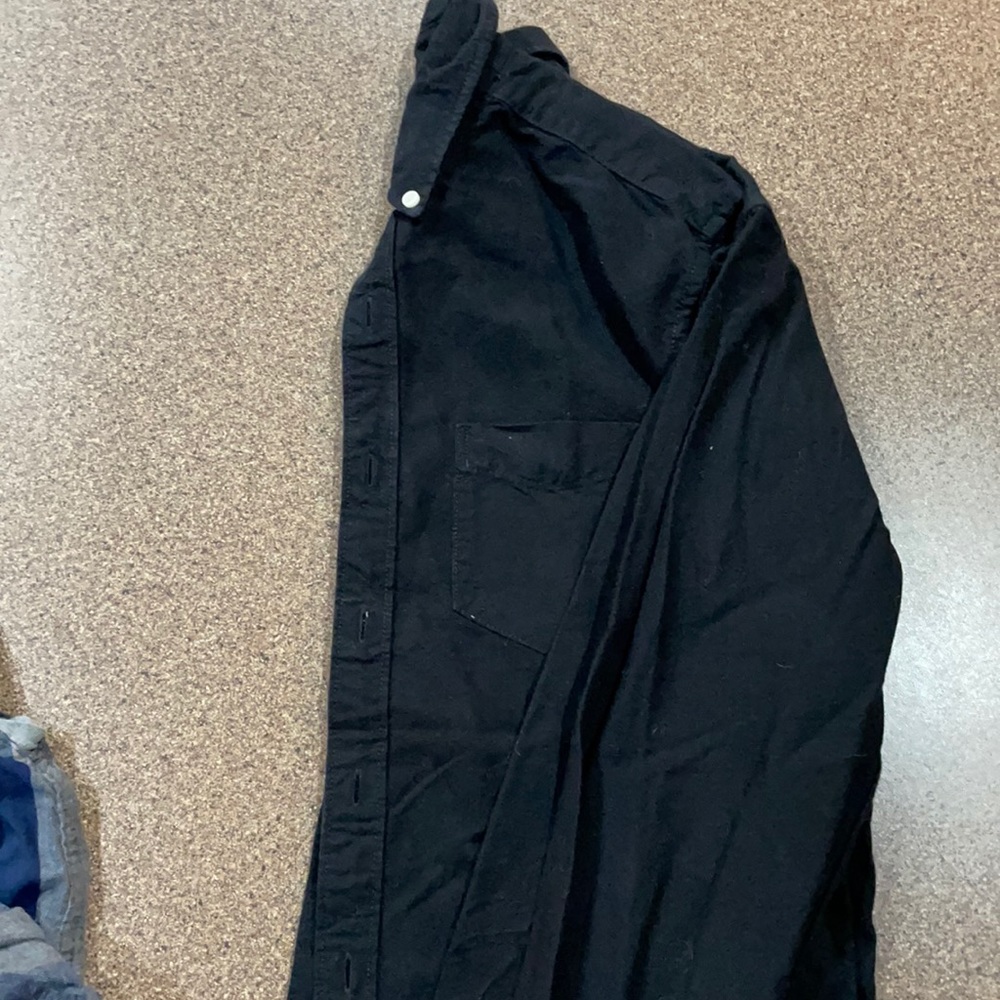 Boys long sleeve button down shirt